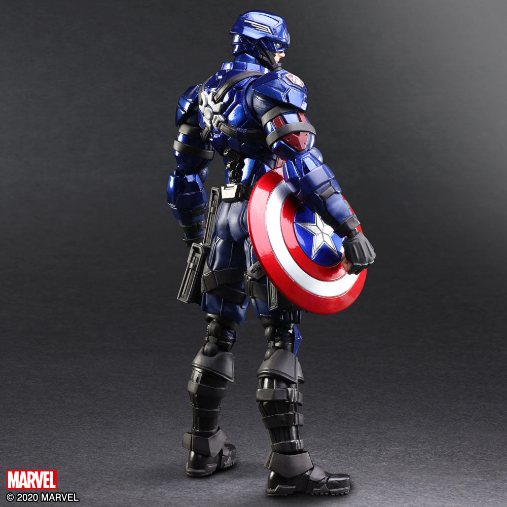 Bring Arts Captain America designed by Tetsuya Nomura