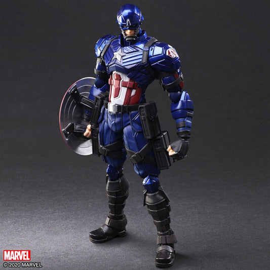 Bring Arts Captain America designed by Tetsuya Nomura