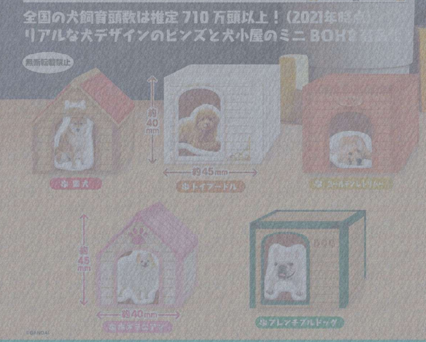 Doghouse Pins Collection Capsule Toy (Bag)