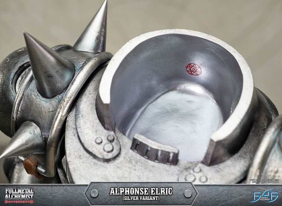 Fullmetal Alchemist Alphonse Elric Silver Statue