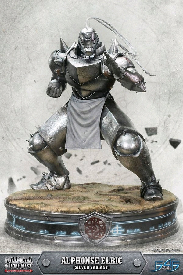 Fullmetal Alchemist Alphonse Elric Silver Statue