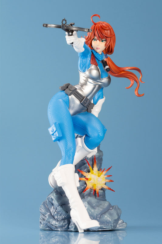 GI Joe Scarlett Sky Blue Colour Bishoujo