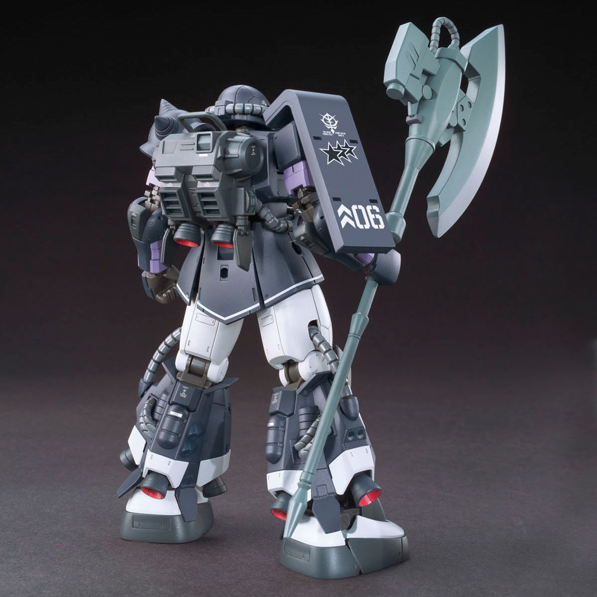 HG 1 144 MS-06R-1A Zaku II Ortega Custom