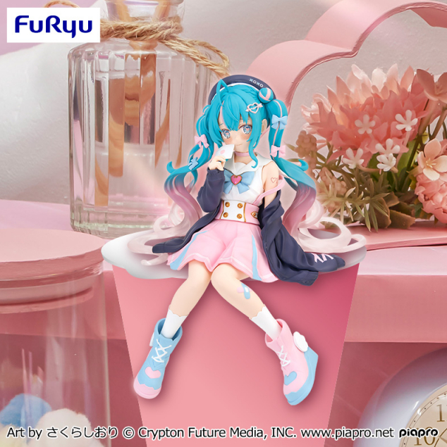 Hatsune Miku - Sailor Suit in Love Noodle Stopper Figure – Animeworks B2B