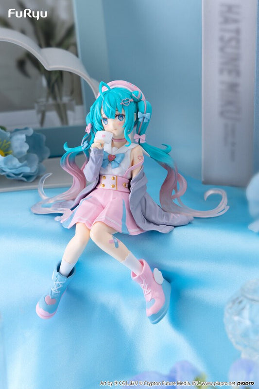 Hatsune Miku Koisuru Sailor Fuku Gray Noodle Stopper