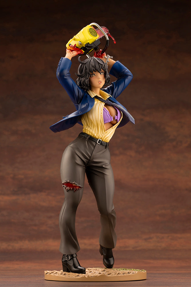 Leatherface Chainsaw Dance Bishoujo Statue