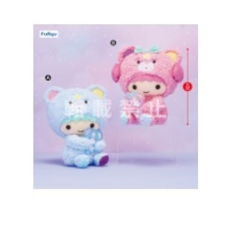 Little Twin Stars x Kuromi Plush Blue Ver