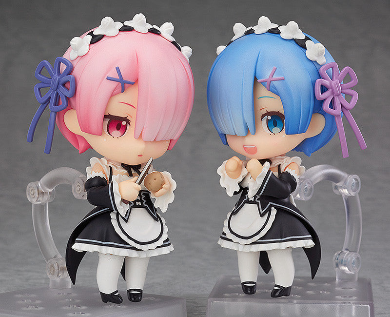 Displayed with Nendoroid Rem! (sold separately)