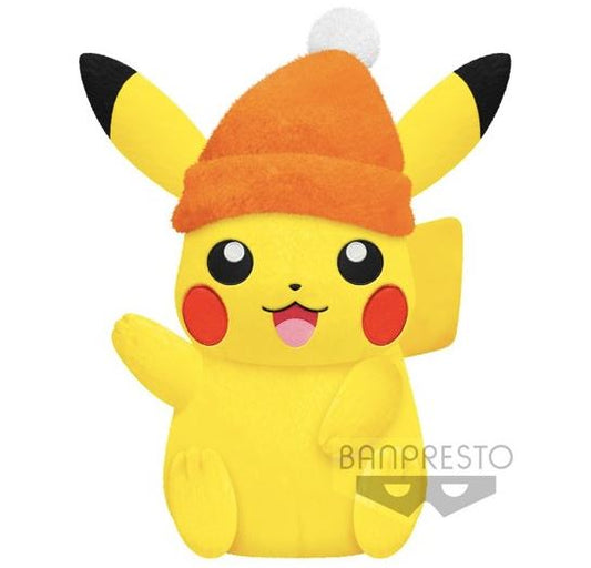 Pikachu Winter Style Big Plush