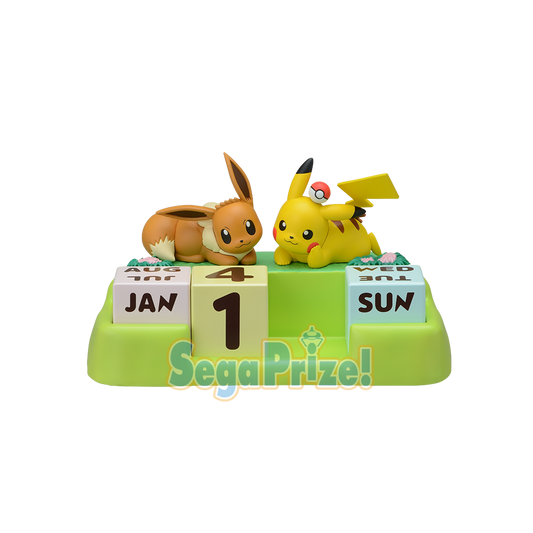 Pokemon - Eevee & Pikachu Calendar