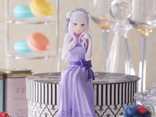 Re Zero Chokonose Emilia Purple Dress Ver