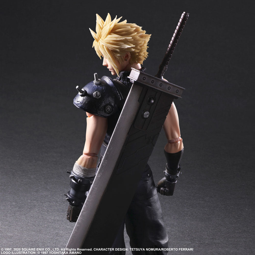 Remake Play Arts Kai Cloud Strife ver 2