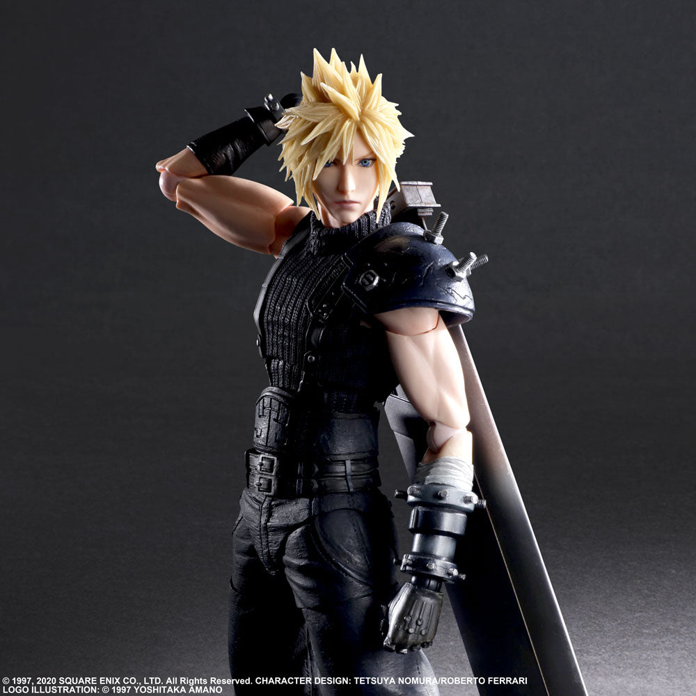 Remake Play Arts Kai Cloud Strife ver 2