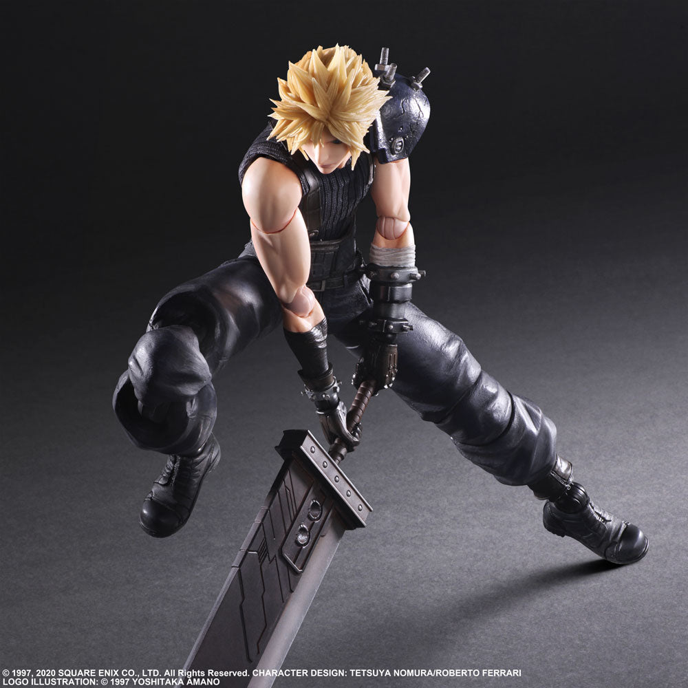 Remake Play Arts Kai Cloud Strife ver 2