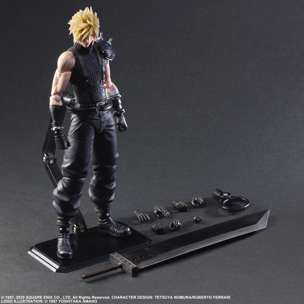 Remake Play Arts Kai Cloud Strife ver 2