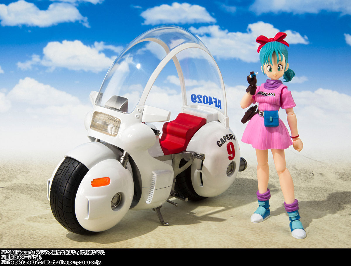 SH Figuarts Bulmas Motorcycle Hoipoi Capsule No 9