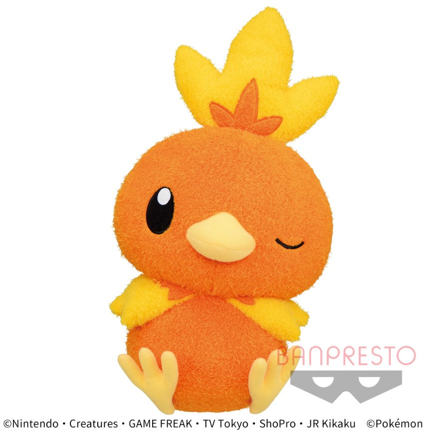 Pokemon Mecha Dekai Torchic Plush