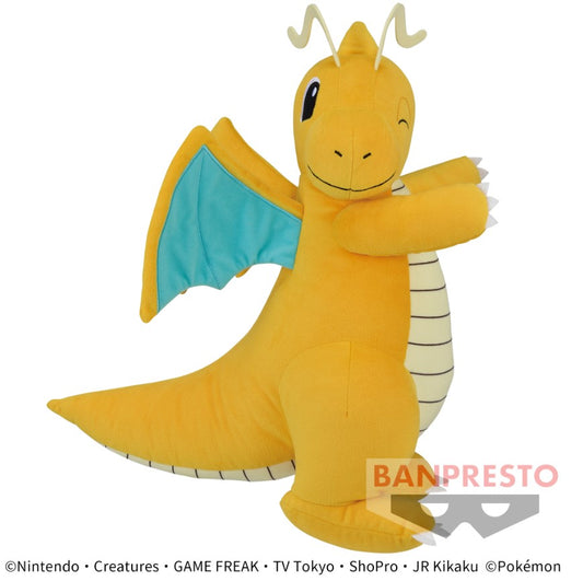 Pokemon Mecha Deka Dragonite Big Plush