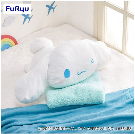 Cinnamoroll Laying Down Winking Large Plush