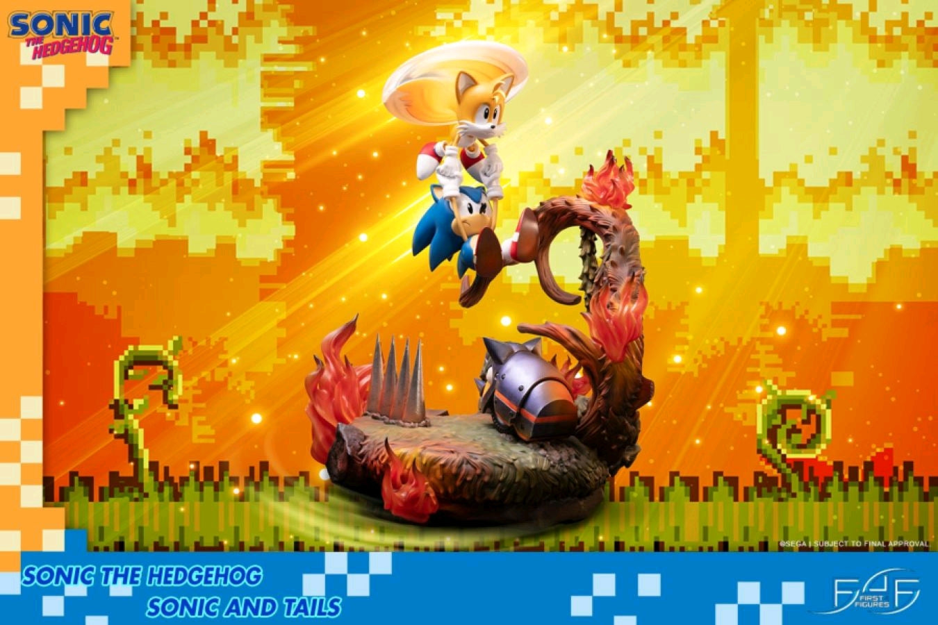 Sonic the Hedgehog Sonic & Tails Statue