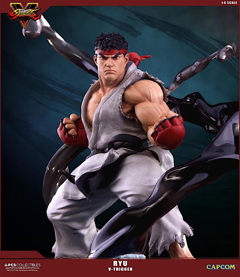 Street Fighter V - Ryu V-Trigger 1:6 Scale Statue – Animeworks B2B