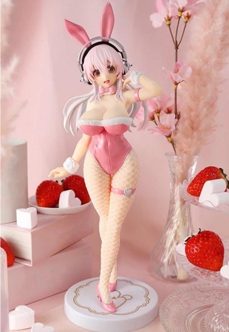 Super Sonico Bicute Bunnies Pink Rabbit Ver