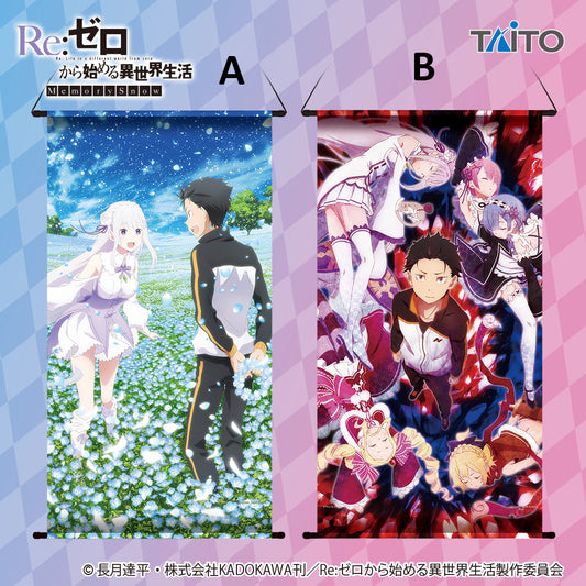 Taito Re Zero Big Tapestry ver A