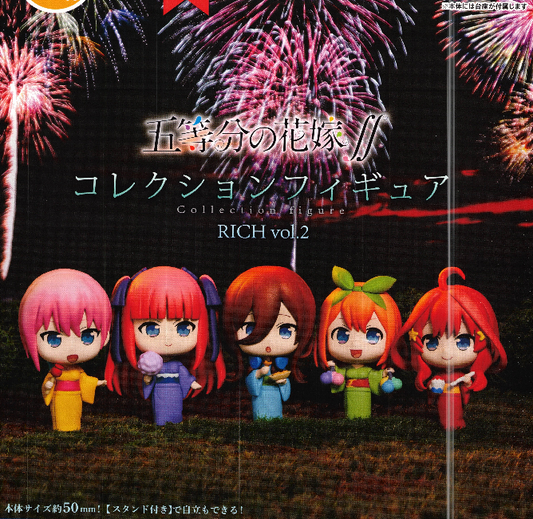 The Quintessential Quintuplets ∬ Collection Figure RICH vol.2 Capsule Toy (Bag)