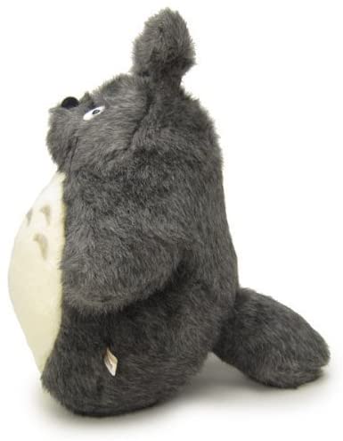 Totoro Large Plush Dark Grey