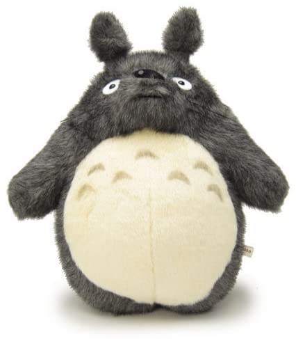 Totoro Large Plush Dark Grey