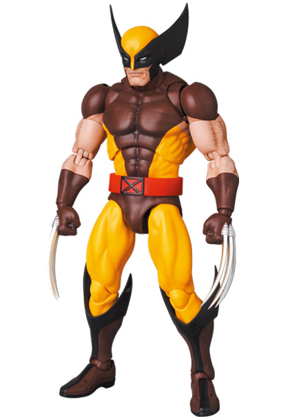 X-MEN MAFEX Wolverine Brown Comic Ver