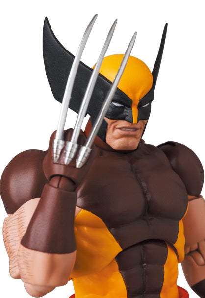 X-MEN MAFEX Wolverine Brown Comic Ver