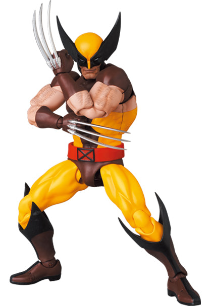 X-MEN MAFEX Wolverine Brown Comic Ver