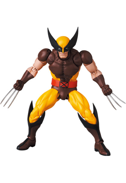 X-MEN MAFEX Wolverine Brown Comic Ver