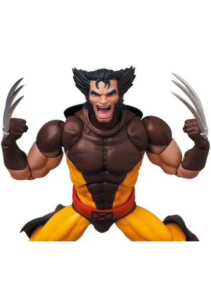 X-MEN MAFEX Wolverine Brown Comic Ver