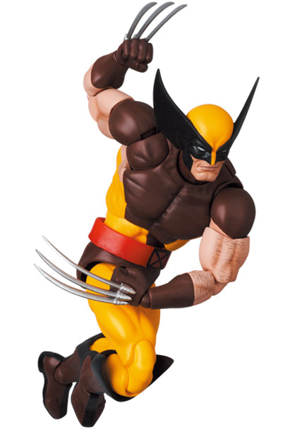 X-MEN MAFEX Wolverine Brown Comic Ver