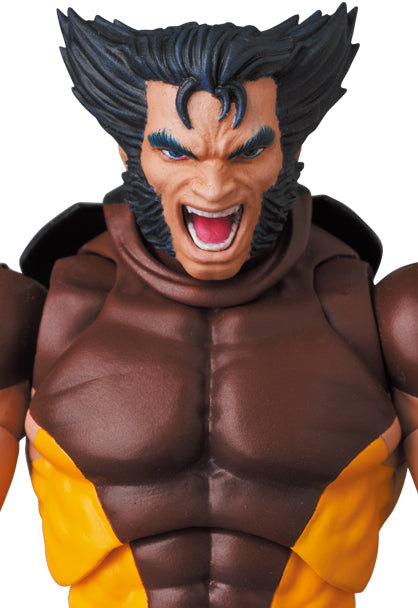 X-MEN MAFEX Wolverine Brown Comic Ver