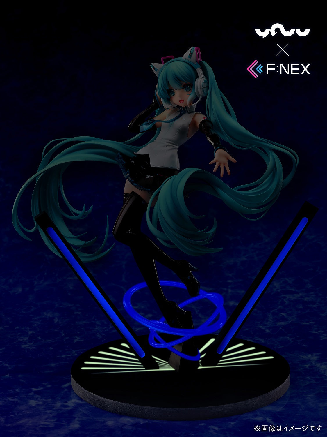 YOWU x FNEX Hatsune Miku Cat Ear Headphone