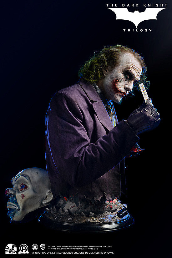 Infinity Studio X Penguin Toys DC Series Life Size Bust "The Dark Knight" The Joker