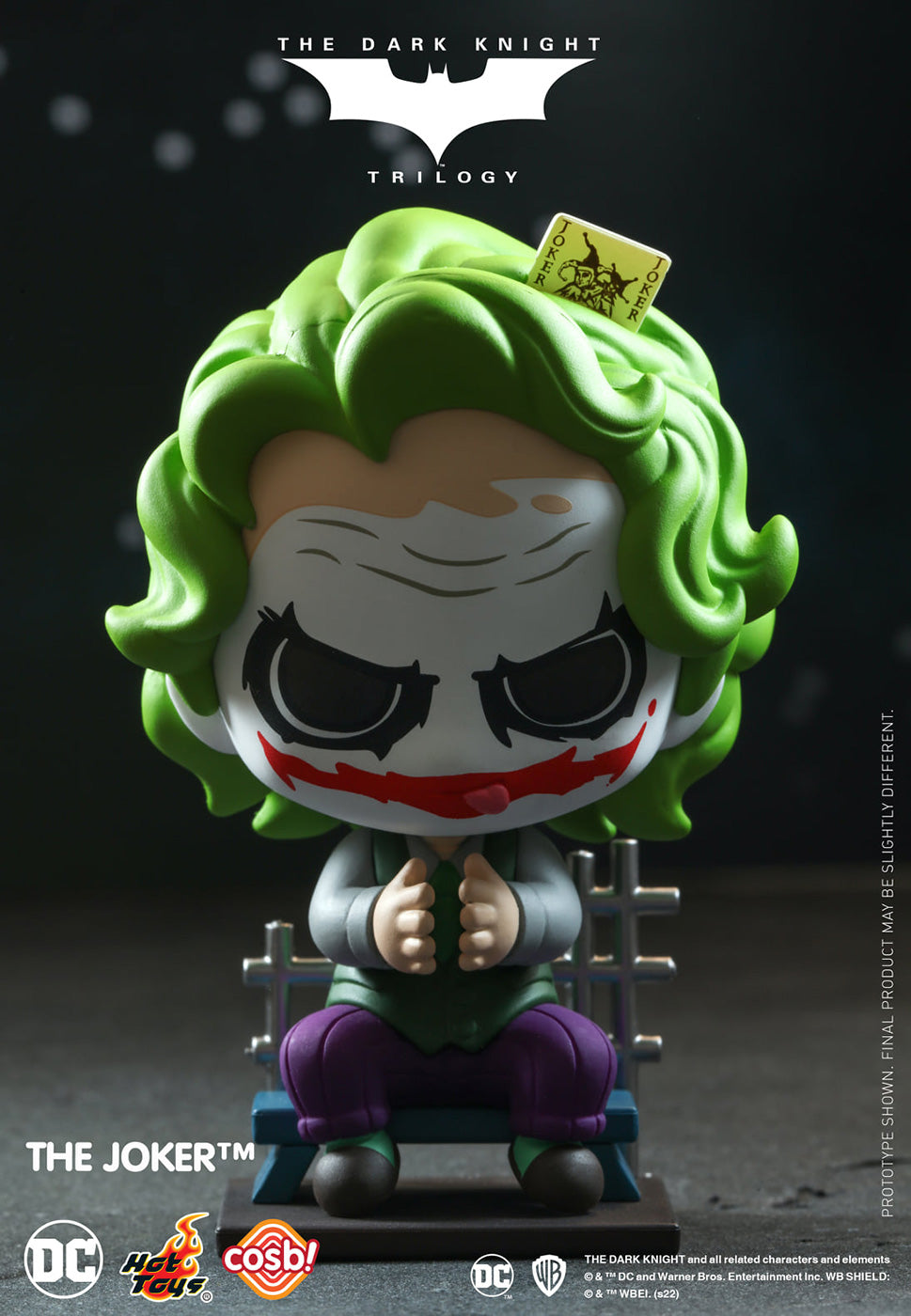 Cosbi DC Collection #002 The Joker "The Dark Knight Trilogy"